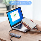 Black-i USB-C to 2*USB-C & 2*USB 3.0 Hub