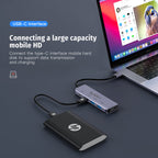 Black-i USB-C to 2*USB-C & 2*USB 3.0 Hub