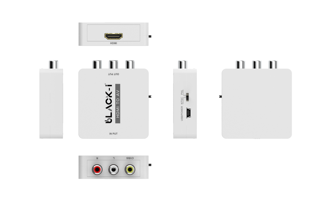 Black-i HDMI to AV Converter