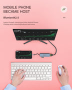 Black-i USB-C to Dual HDMI 4K with 1 USB 3.0 Port