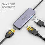 Black-i USB-C to Dual HDMI 4K with 1 USB 3.0 Port