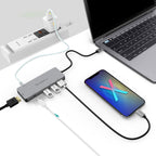 Black-i USB-C to HDMI, USB 3.0, USB-C & PD Multiport Hub