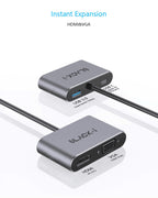 Black-i USB-C 4 in 1 Hub