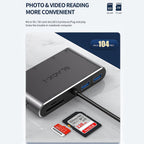 Black-i USB-C 8 in 1 Docking Station