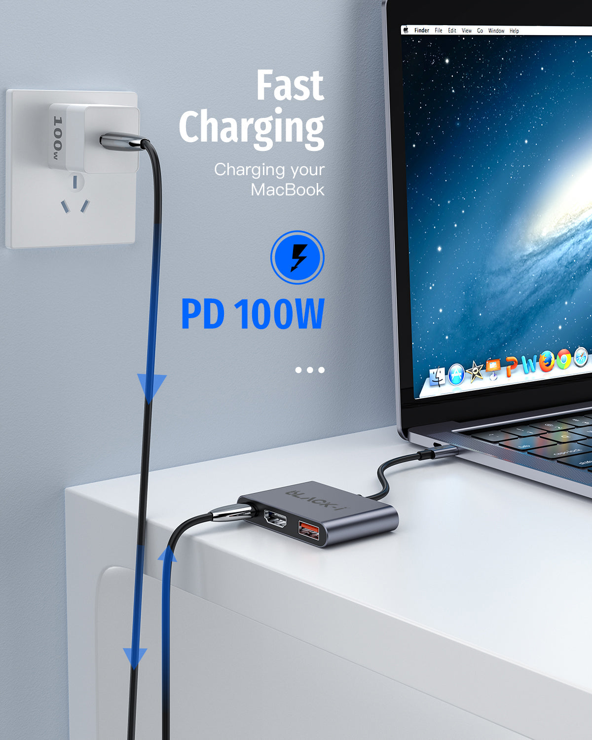 Black-i USB-C Hub