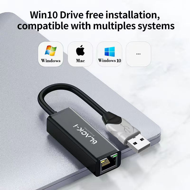 Black-i USB 2.0 to LAN 10/100 Mbps Converter