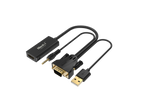 Black-i VGA to HDMI Converter with Audio