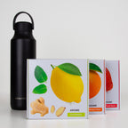 Set Borraccia Midnight Black + 3 infusi freddi