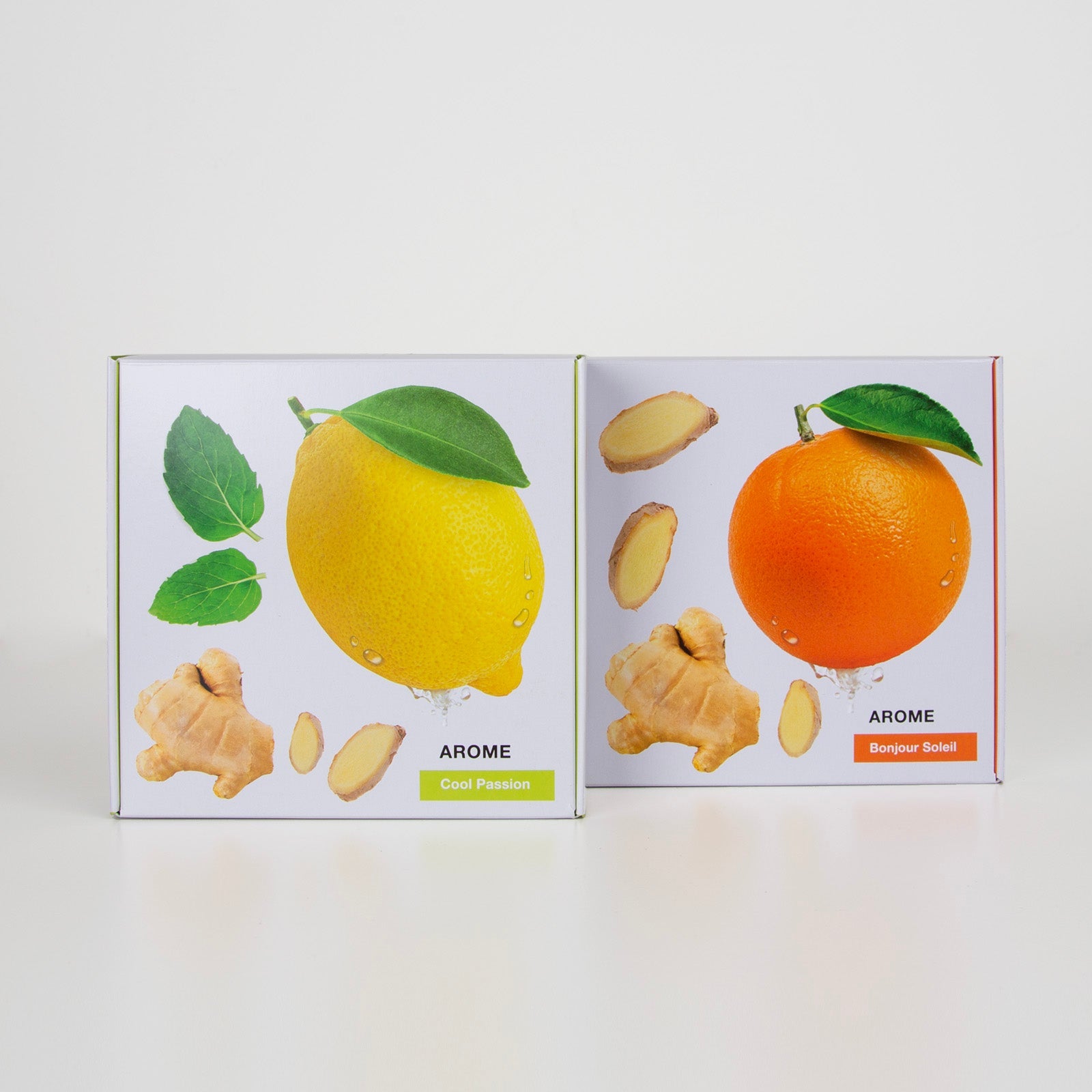 Set 2 infusi freddi: Bonjour Soleil + Cool Passion