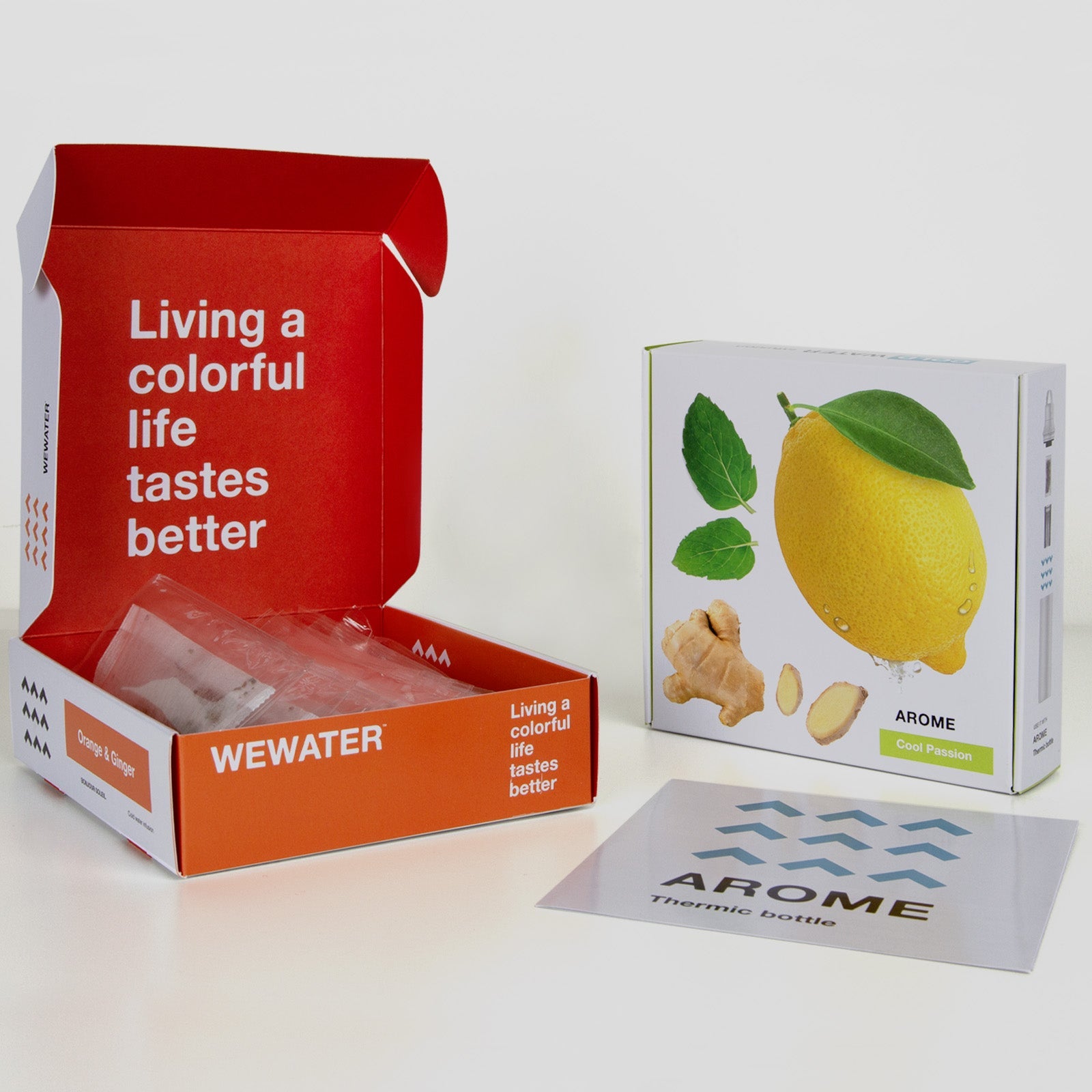 Set 2 infusi freddi: Bonjour Soleil + Cool Passion
