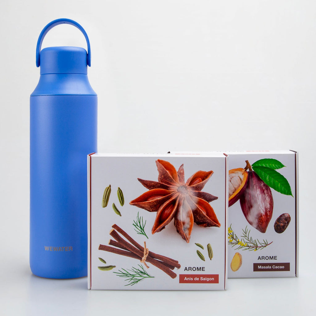 Set Borraccia Cold Blue + 2 infusi a caldo