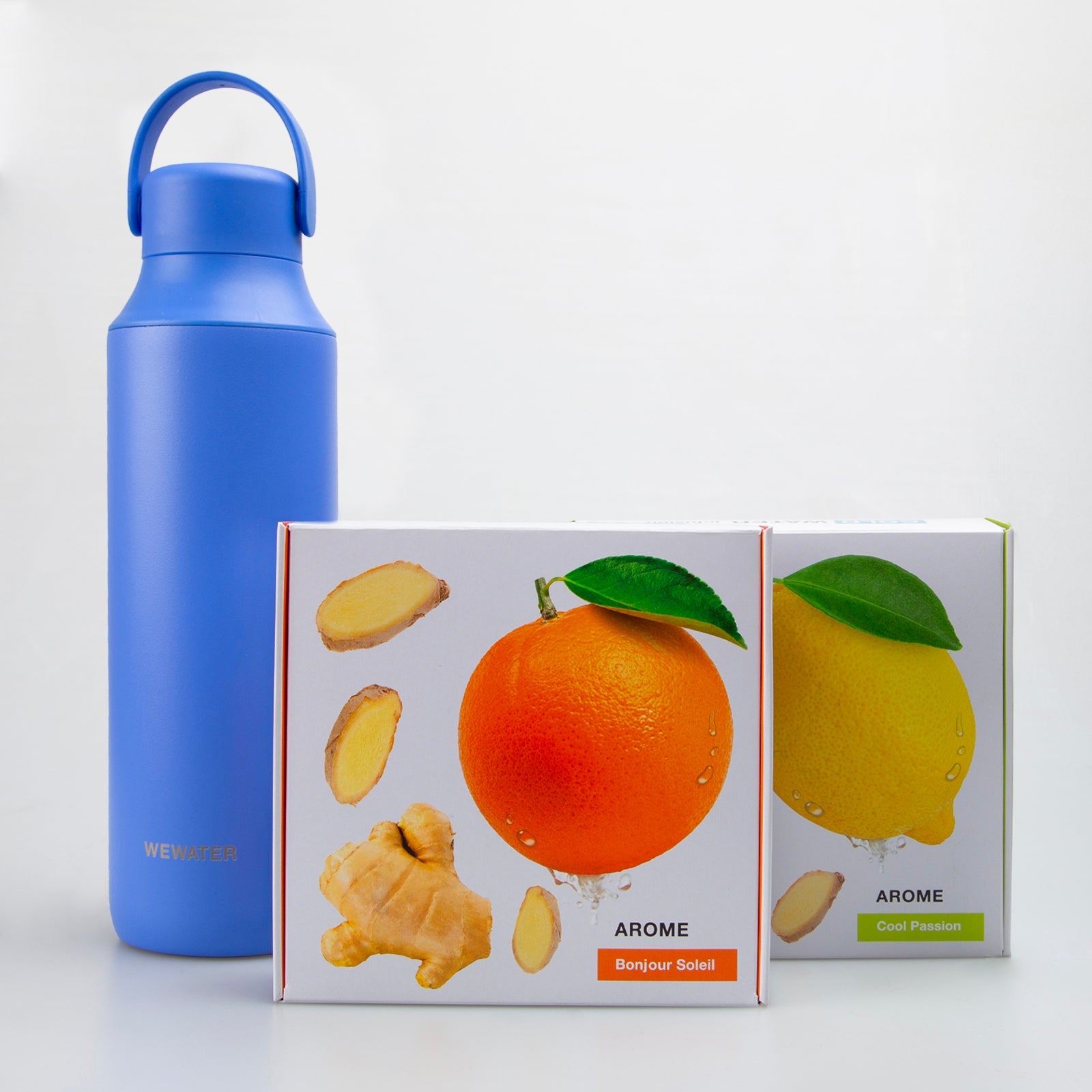 Set Borraccia Cold Blue + 2 infusi freddi