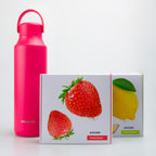 Set Borraccia Hot Pink + 2 infusi freddi