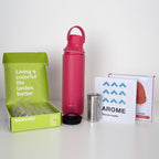 Set Borraccia Hot Pink + 2 infusi freddi