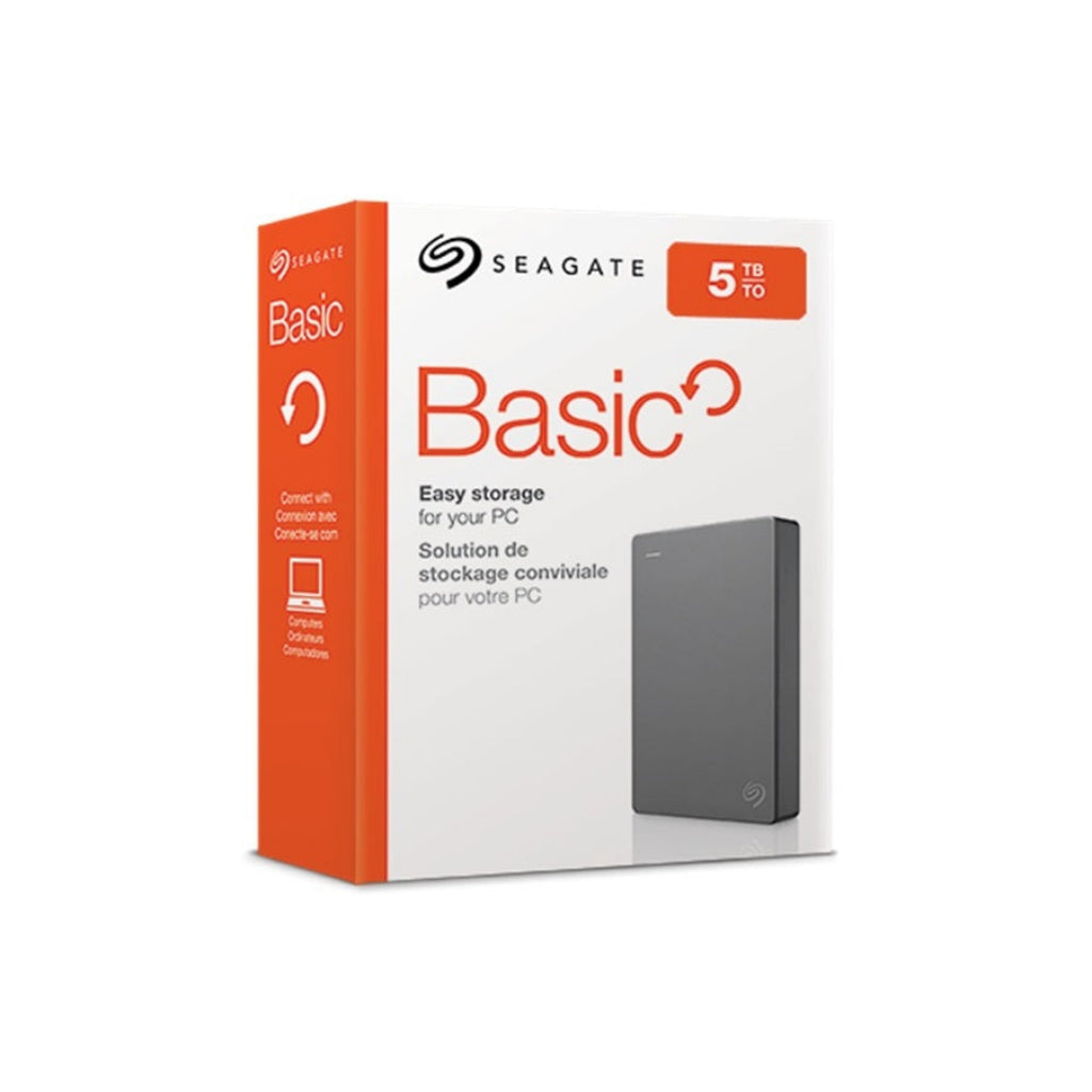 Seagate Basic 5TB USB Portable External Hard Drive