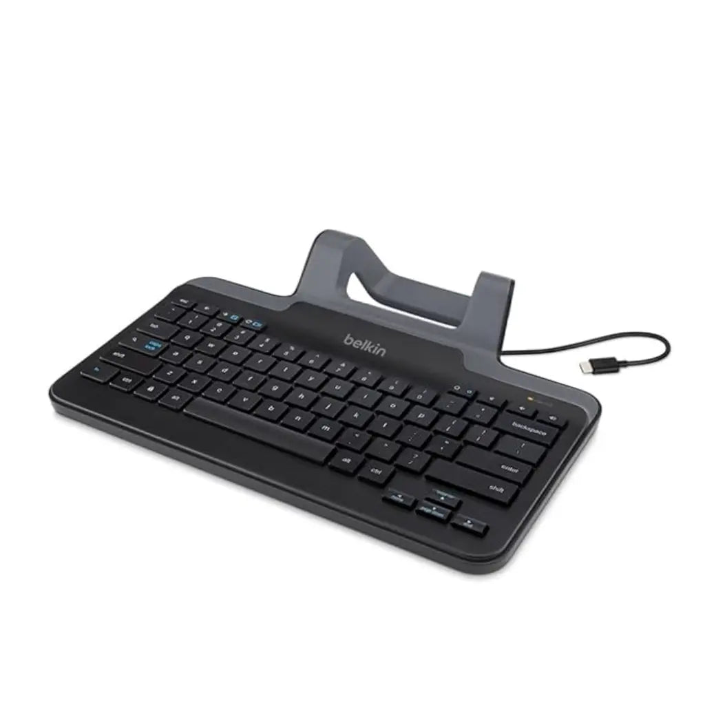 Belkin B2B191 Wired Tablet Keyboard with Stand USB-C for Chrome OS