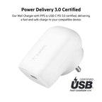 Belkin Boost Charge  Wall Charger 30W