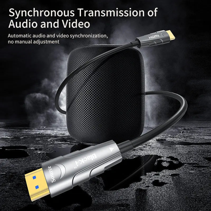 Black-i HDMI 2.0 Optical Fiber 4k@60Hz Cable