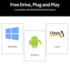 Black-i HDMI to VGA Converter with Audio