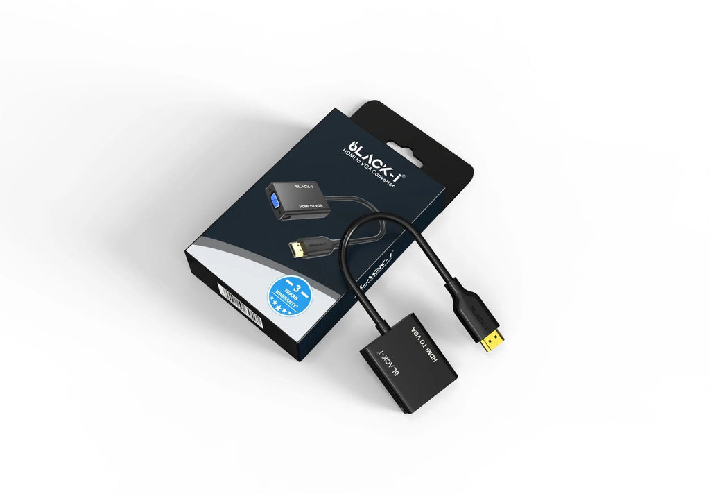 Black-i HDMI to VGA Converter