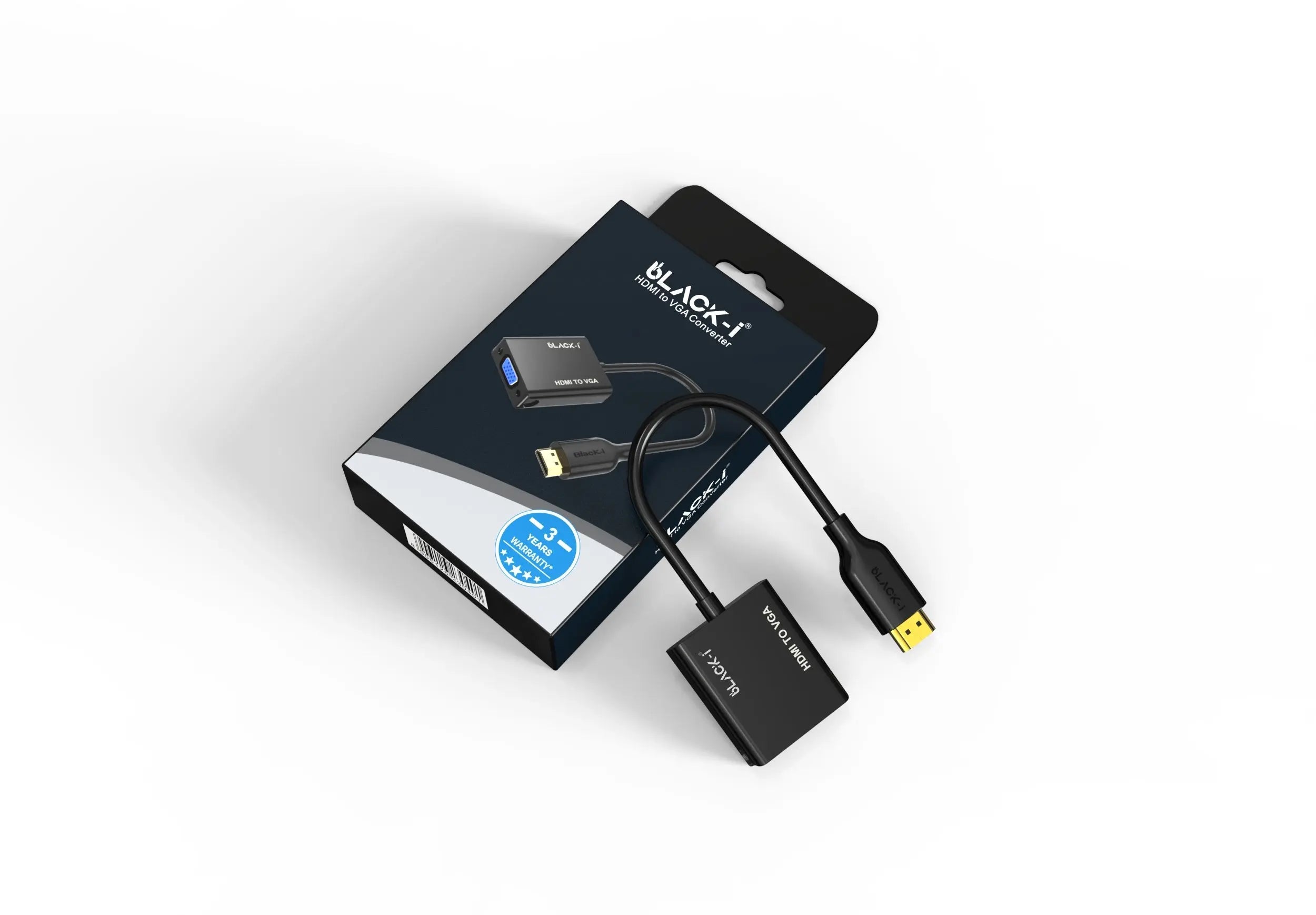 Black-i HDMI to VGA Converter
