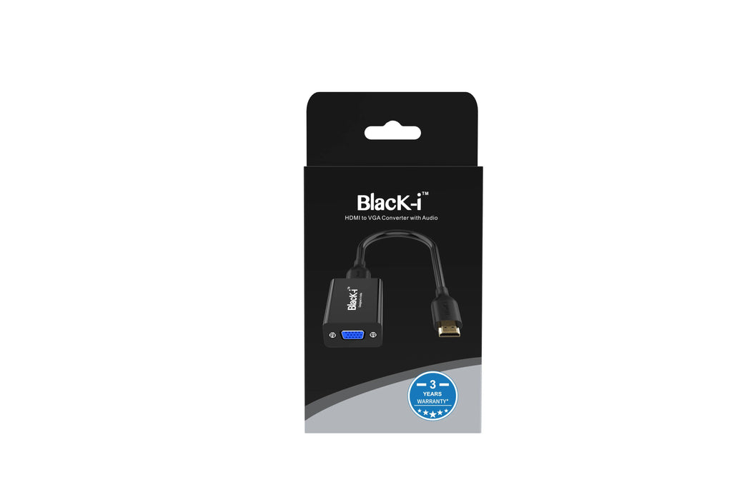 Black-i HDMI to VGA Converter