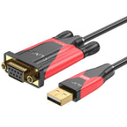 Black-i USB 2.0 to RS232 Female FTDI Cable 1.5 Meter