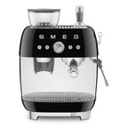 Smeg Cream manual espresso coffee machine with built-in grinder