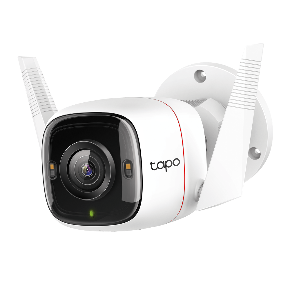 TP-Link Tapo C320WS 4MP 2K QHD Outdoor Wi-Fi Security Network Camera with Night Vision - White
