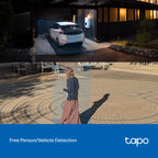 TP-Link Tapo C320WS 4MP 2K QHD Outdoor Wi-Fi Security Network Camera with Night Vision - White
