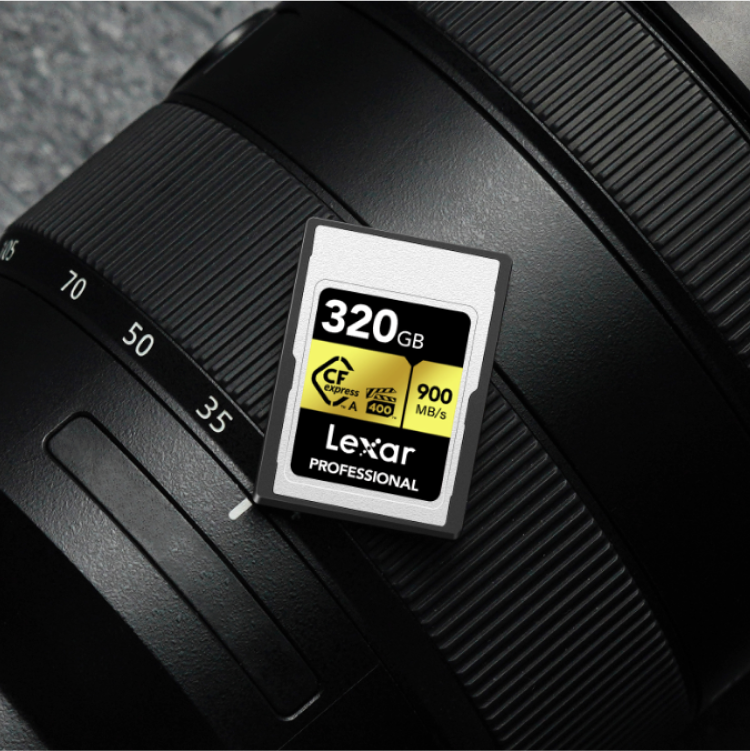 Lexar Professional CFexpress 2.0 Type A Card GOLD Series - 160GB