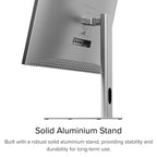 Clarity Max Touch 32" UHD 4K Monitor with USB-C Power Delivery, Webcam and Touch Screen