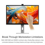 Clarity Pro Touch 27" UHD 4K Monitor with 65W PD, Webcam and Touchscreen