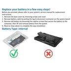 Dell Original 7370mAh 84Whr 11.4V Laptop Battery for Precision 5510