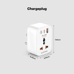ChargePlug Mini Universal Multi Plug with 20W Gan Charger