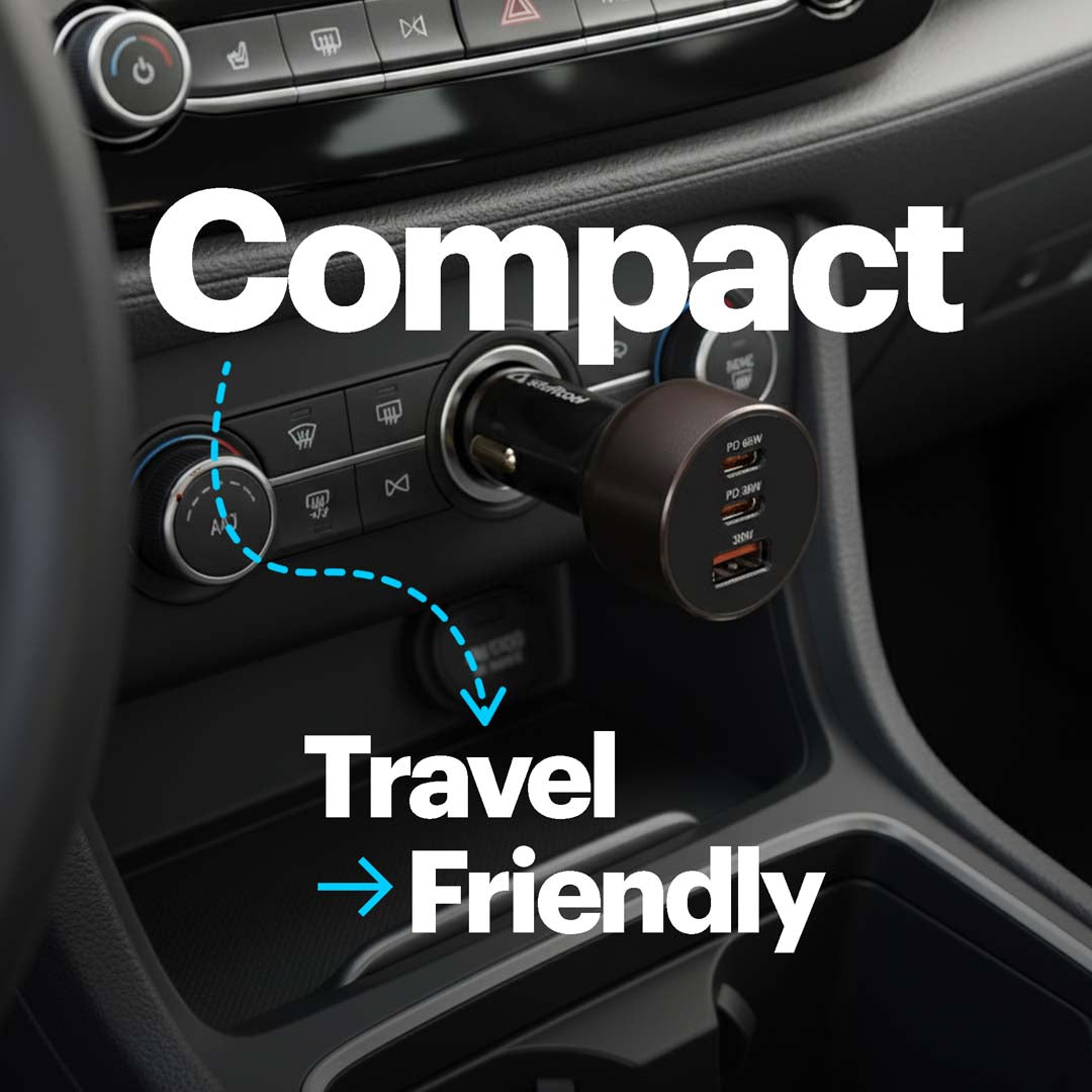 Ultimus Universal Fast Car Charger 128W