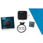 Crucial X6 2TB Portable USB 3.2 Gen 2 Type-C External SSD