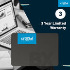 Crucial BX500 500GB 2.5-inch SATA 3D NAND Internal SSD