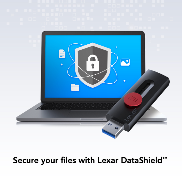 Lexar Jump Drive Dual Drive D300 - 128GB