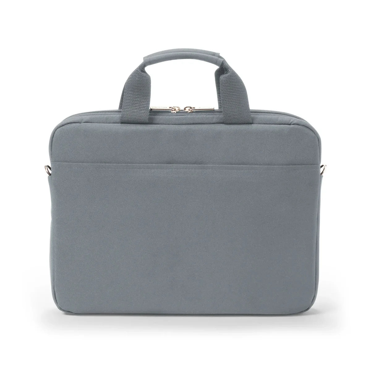 Gray laptop bag on a white background