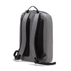Gray backpack on a white background