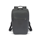 A dark gray backpack with black straps and a small white 'DECON' logo on the front, shown against a plain white background.