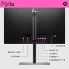 HP E24T G5 23.8-inch Full HD IPS Touch Screen Monitor with On-Screen Controls