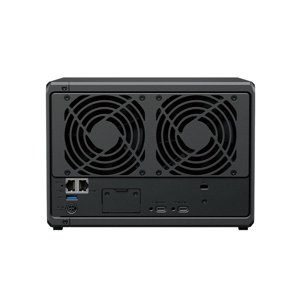 Synology DiskStation DS1525+ 5 Bay Network Attached Storage Enclosure - Black