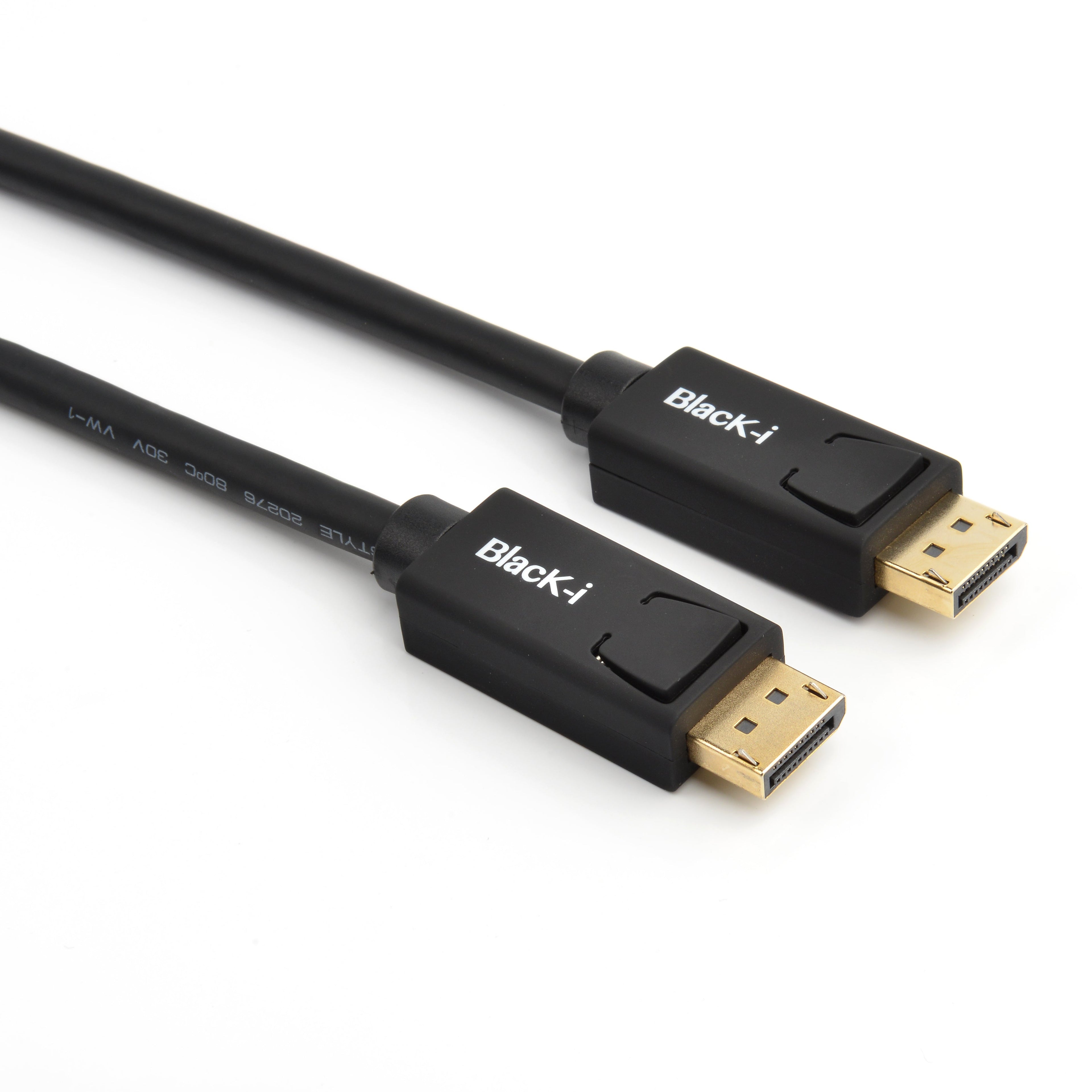 Black-i 4K DisplayPort Cable