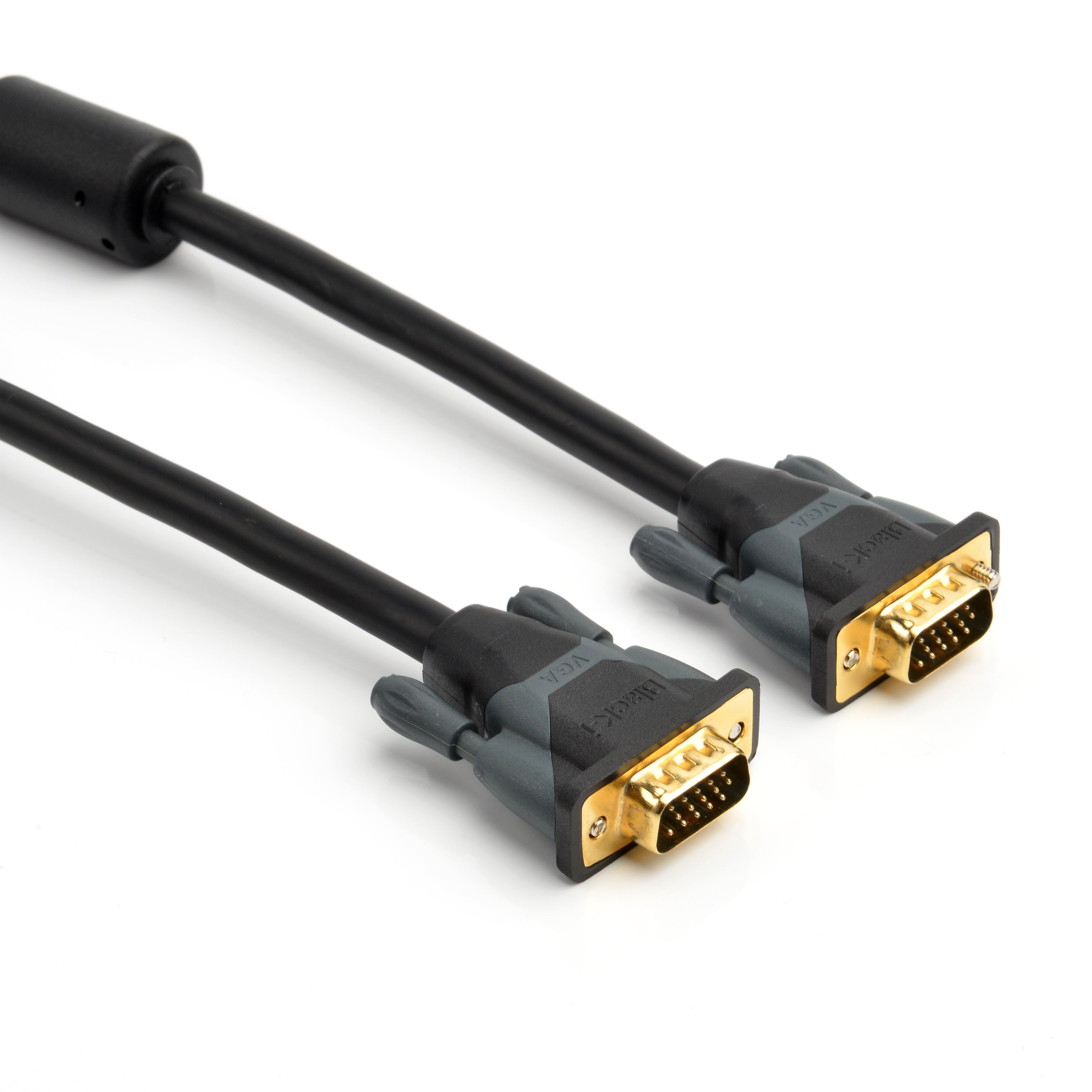 Black-i 15 Pin VGA Male to Male Cable