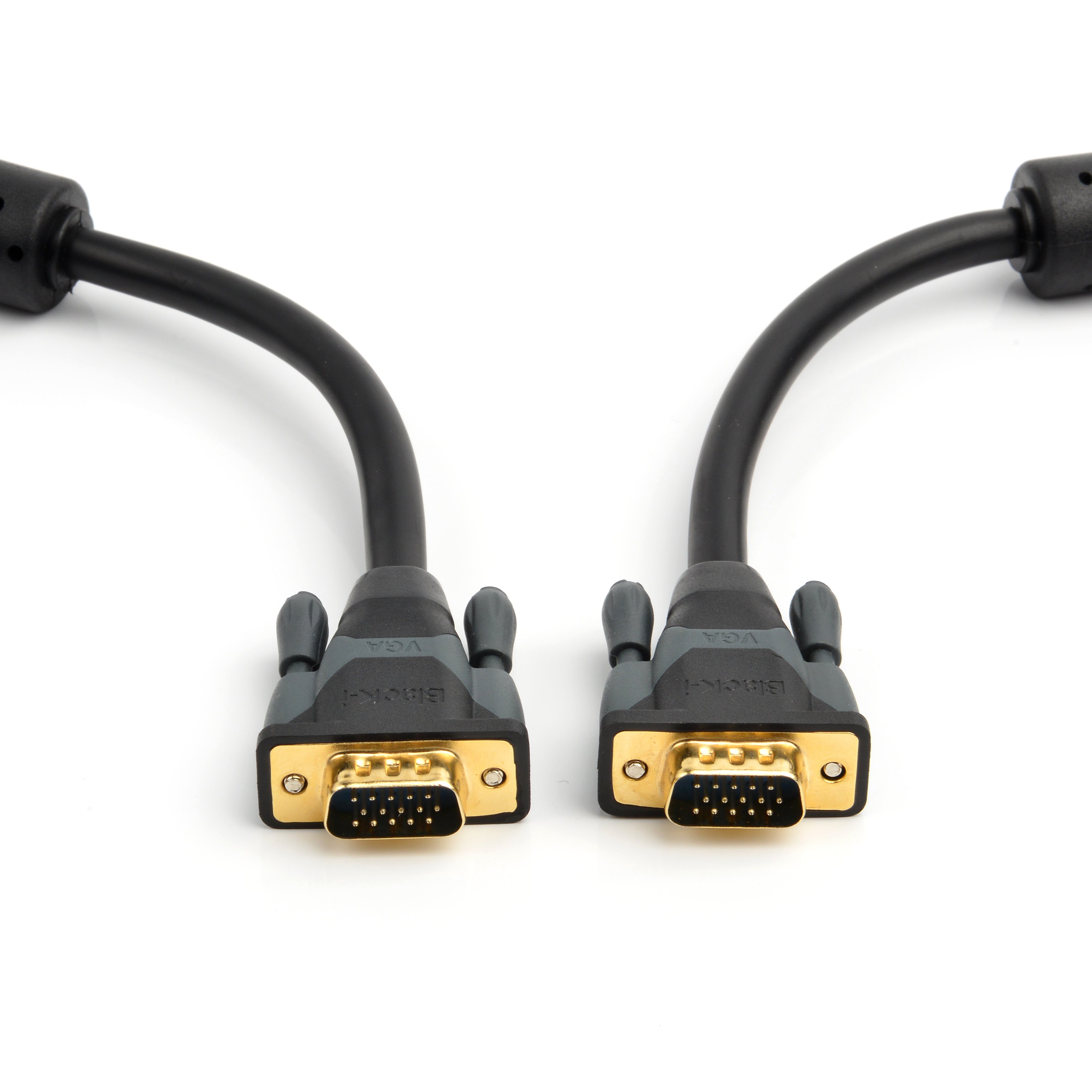 Black-i 15 Pin VGA Male to Male Cable