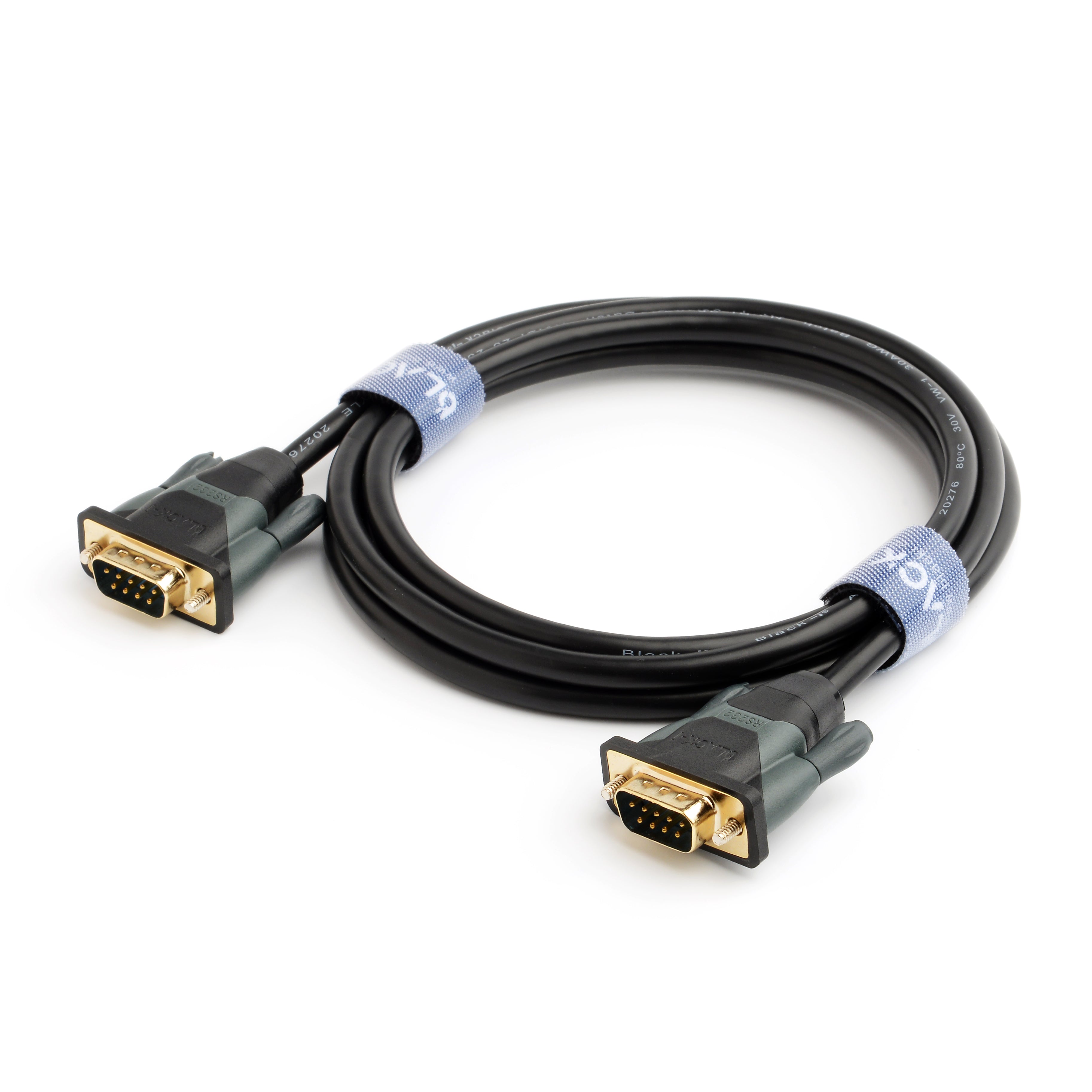Black-i 9 Pin Serial RS232 Male to Male Cable
