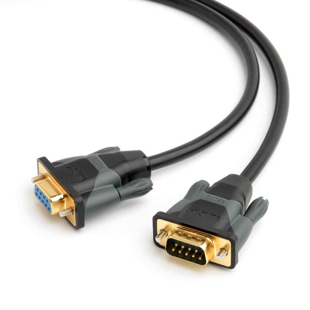 Black-i 9 Pin Serial RS232 Male to Female Cable