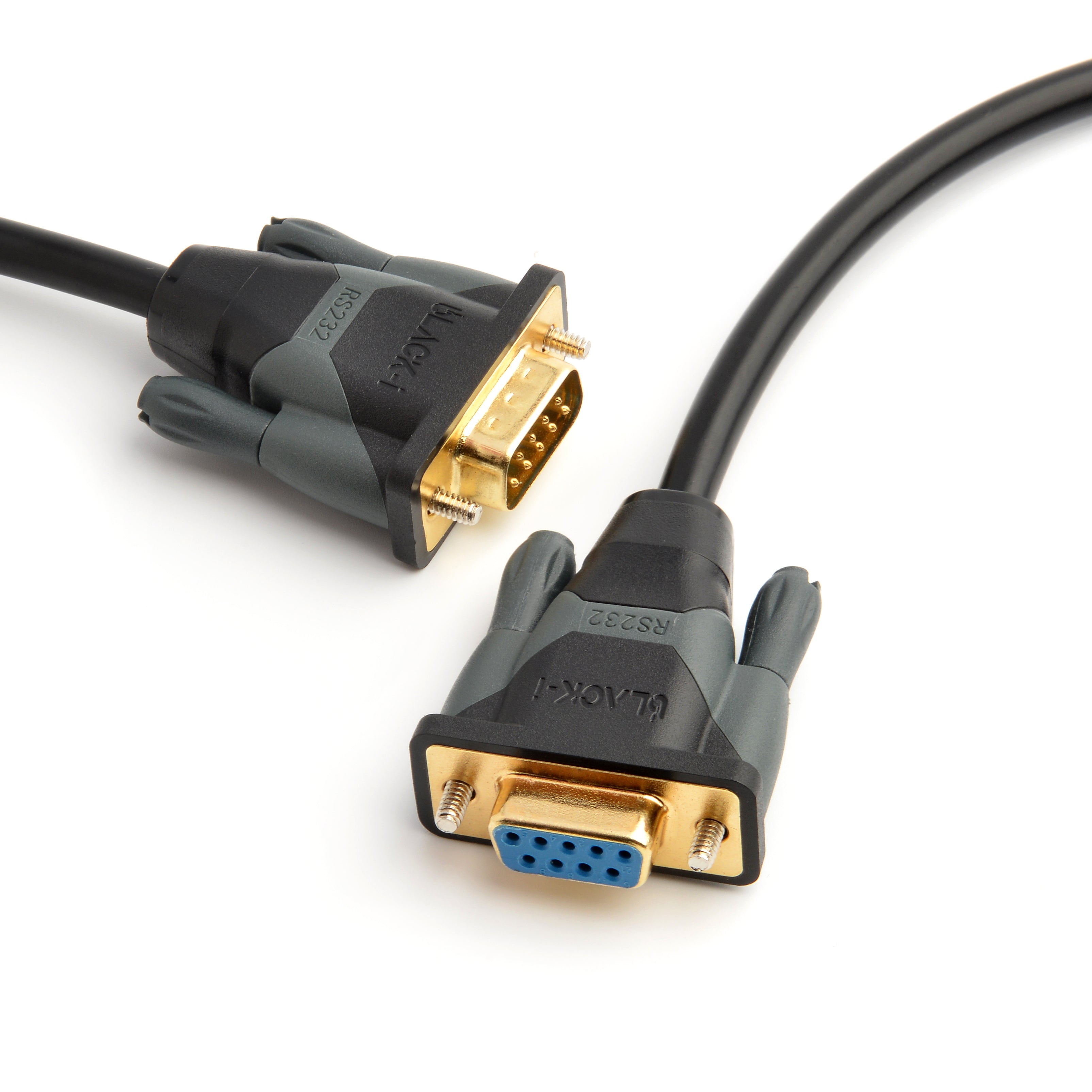 Black-i 9 Pin Serial RS232 Male to Female Cable